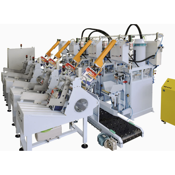 SpeedyBag. Автоматическая система с одной или несколькими горловинами для клапанных мешков из любого материала и формата, а также для любого размера клапана