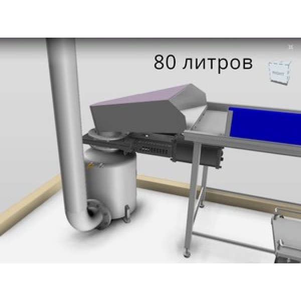 Пневматическая транспортная система (пневмопушка) [80 и 300 литров]